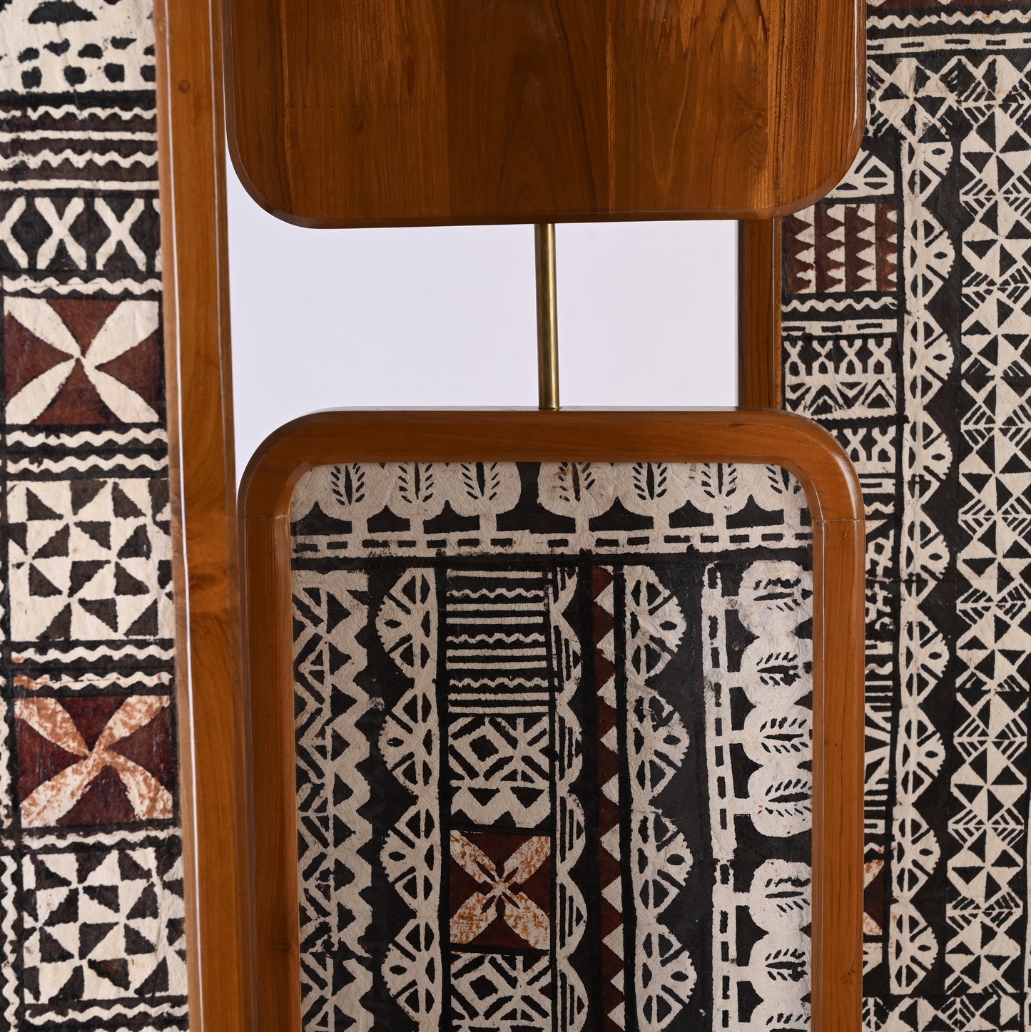 Fijian Tribal Bark-Cloth Room Divider